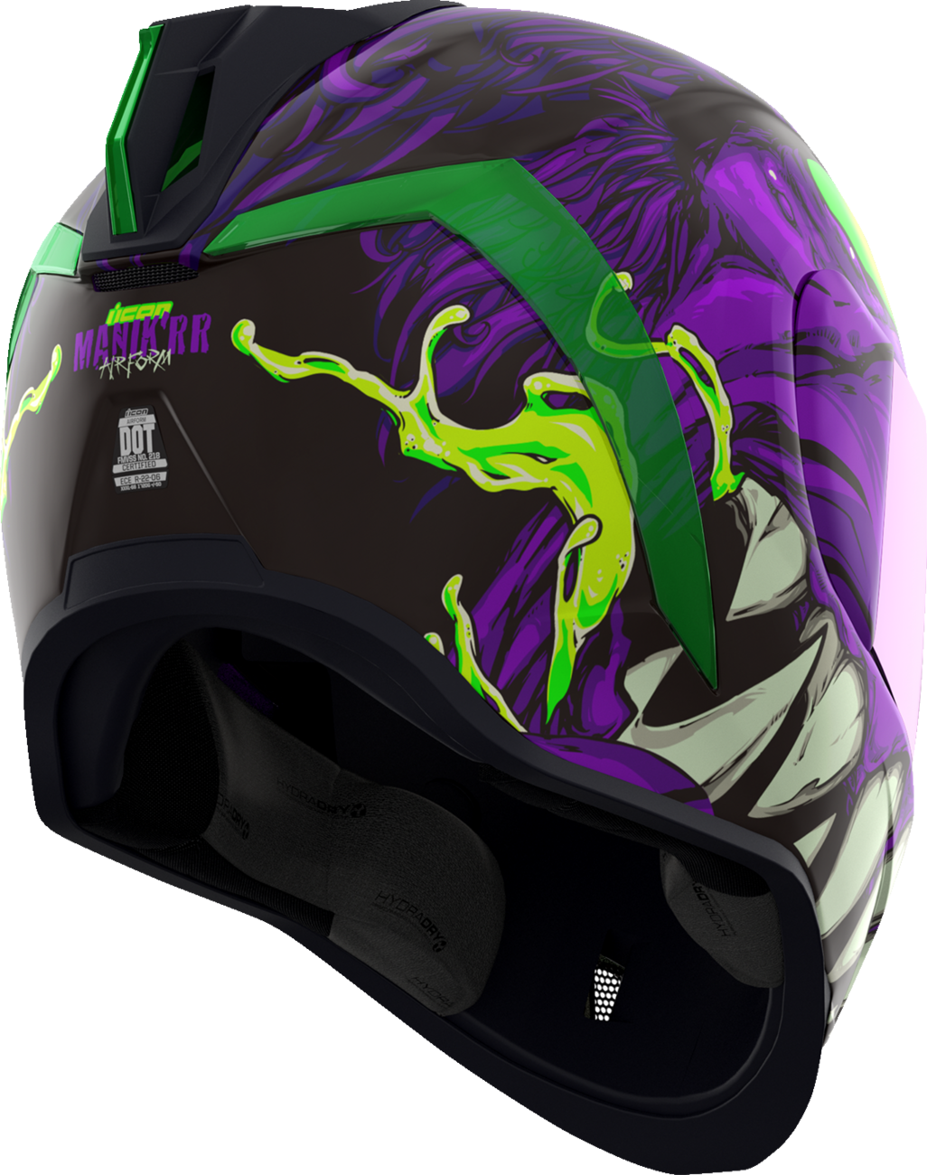 ICON Airform™ Motorcycle Helmet - Manik'RR - MIPS® - Purple - Medium 0101-16972