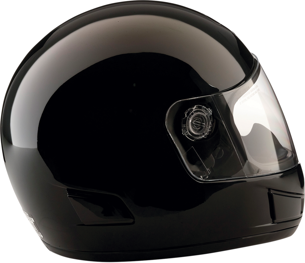 Z1R Youth Strike Motorcycle Helmet - Gloss Black - L/XL 0102-0102