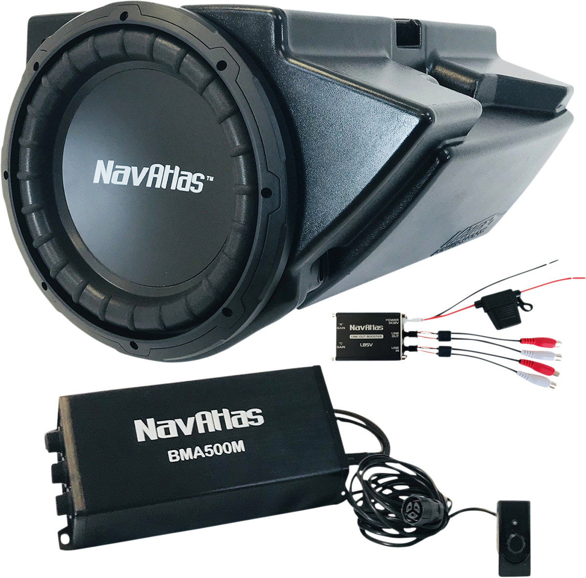 NAVATLAS Subwoofer Kit - 10" NRZ10BPK