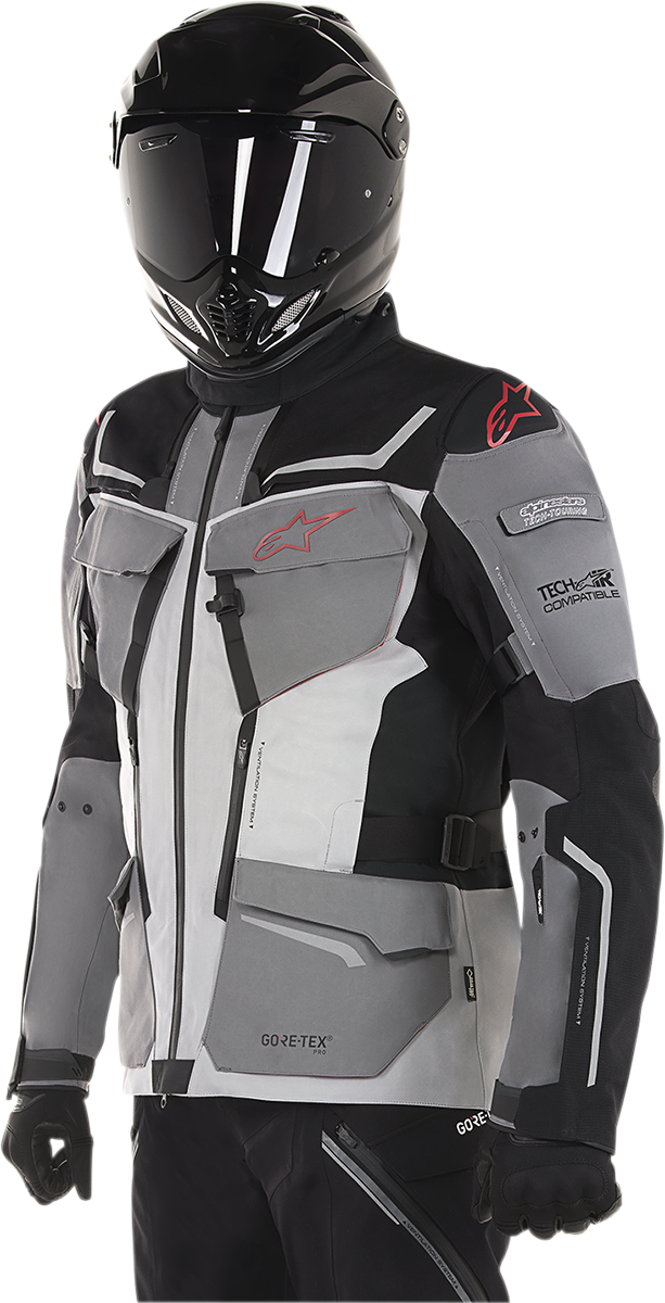 ALPINESTARS Revenant Jacket - Black/Gray/Red - Large 3603518-1193-L