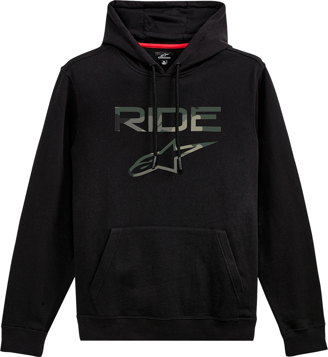 ALPINESTARS Ride 2.0 Camo Hoodie - Black - XL 1212-5190010-XL