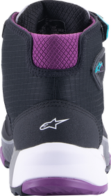 ALPINESTARS Women Stella CR-X Drystar® Shoes - Black/Gray/Teal/Purple - US 6.5 2611523137065