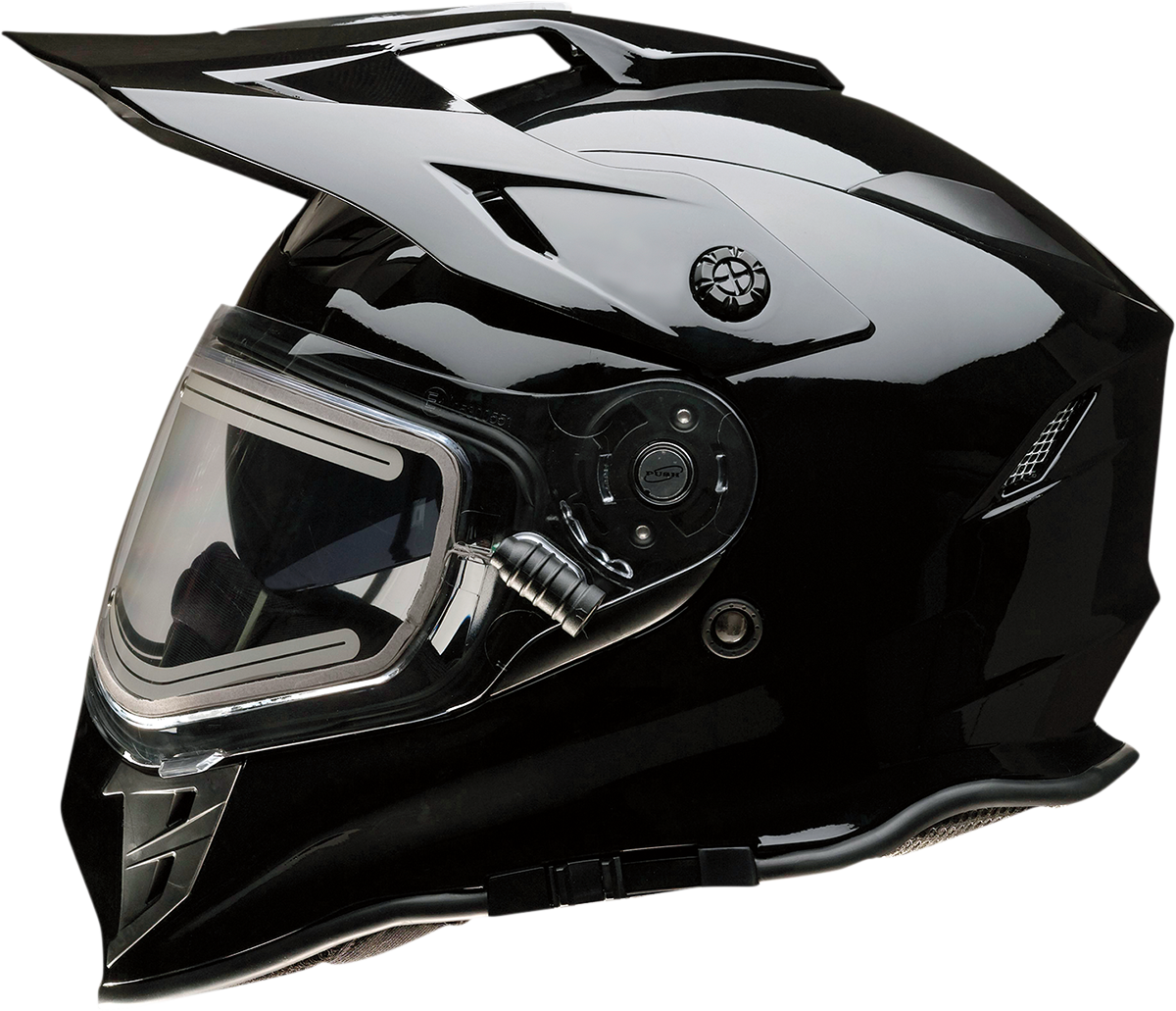 Z1R Range Snow Motorcycle Helmet - Electric - Black - XL 0121-1141