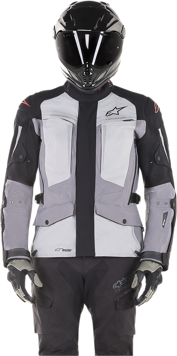 ALPINESTARS Yaguara Drystar® Jacket - Black/Gray - 3XL 3203218-1192-3X