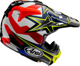 ARAI VX-Pro4 Motorcycle Helmet - Stars & Stripes - Yellow - Medium 0110-8203