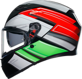 AGV K3 Motorcycle Helmet - Wing - Black/Italy - Small 2118381004007S