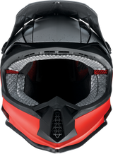 Z1R Youth F.I. Motorcycle Helmet - Fractal - MIPS - Matte Black/Red - Small 0111-1517