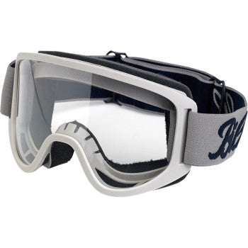 BILTWELL Moto 2.0 Goggles - Script - Titanium 2101-5301-013