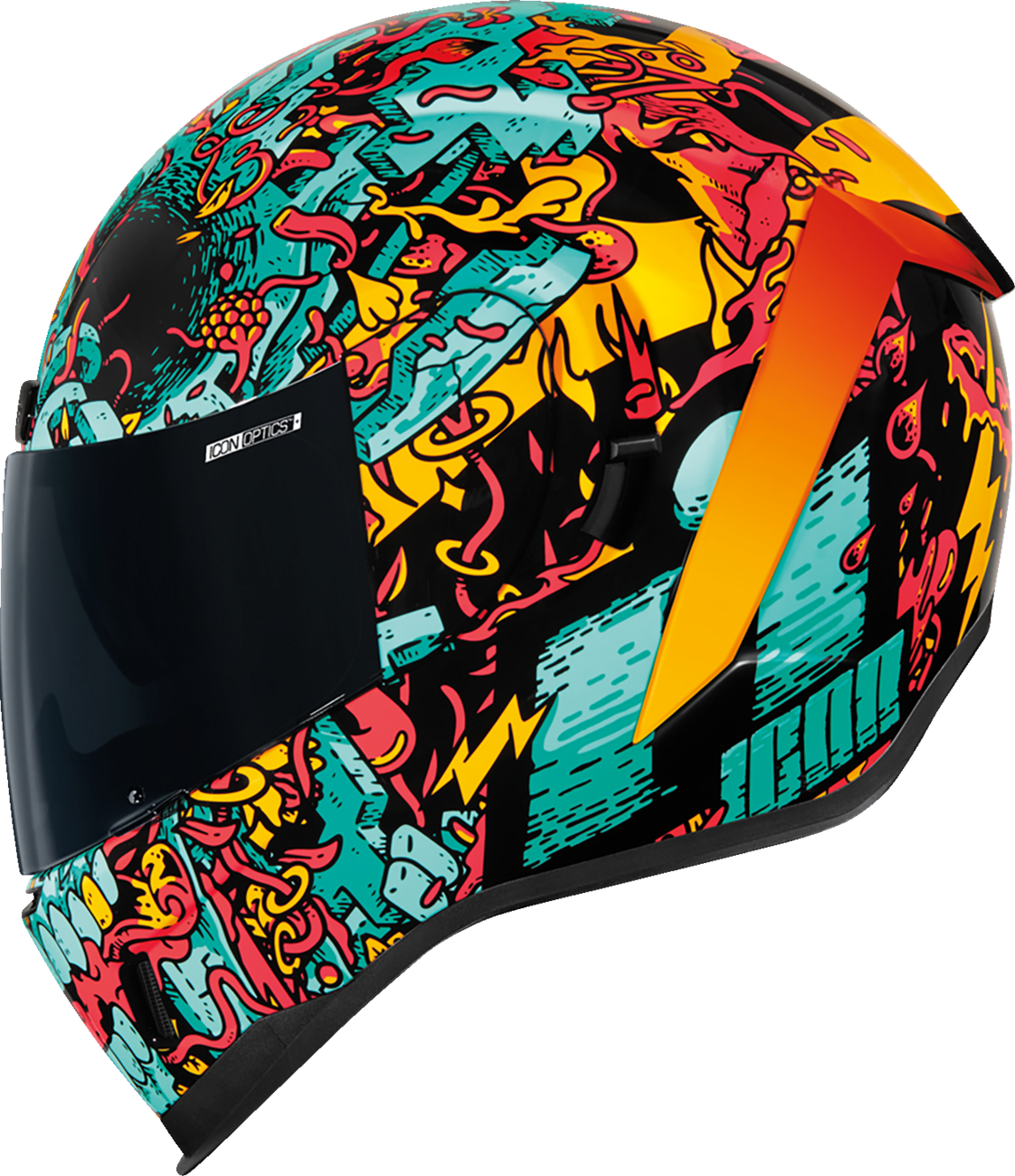 ICON Airform™ Motorcycle Helmet - Munchies - MIPS® - Blue - 3XL 10117046