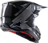 ALPINESTARS Supertech M10 Motorcycle Helmet - Meta 2 - MIPS® - Black/Gray/Gloss - Medium 8300422-1195-MD