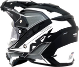 AFX FX-41 Motorcycle Helmet - Range - Matte Black - Medium 0140-0062