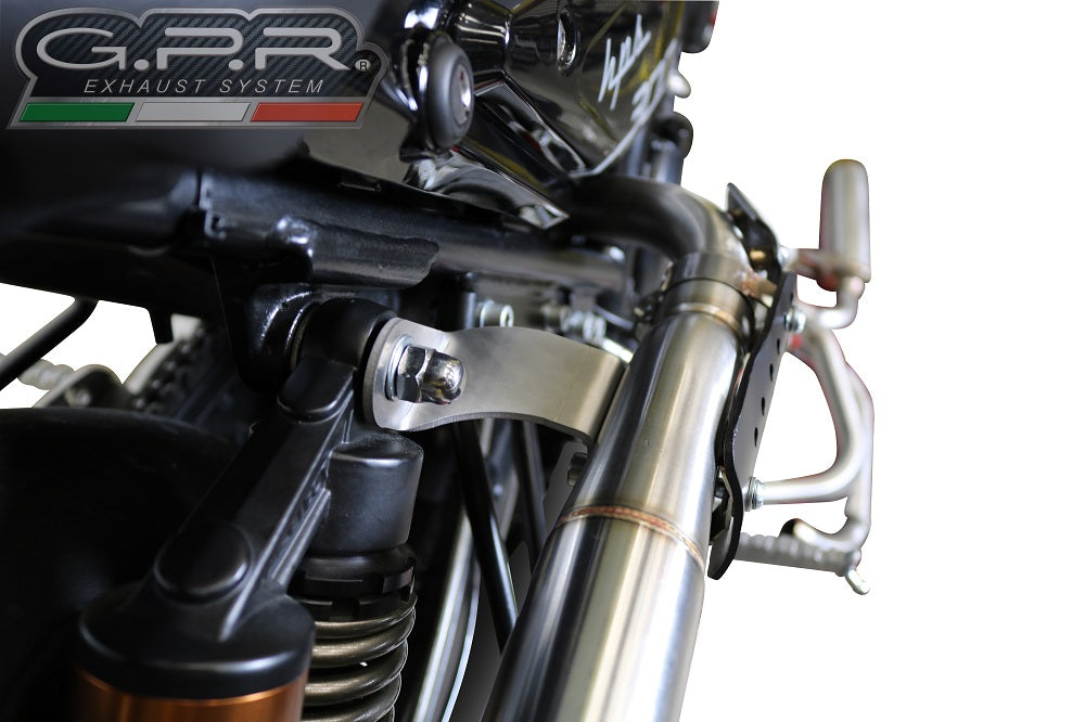 F.B. Mondial Hps 300 2018-2020 Exhaust GPR Slip-on F205