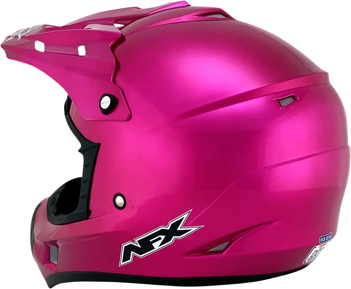 AFX FX-17 Motorcycle Helmet - Fuchsia - Large 0110-4078