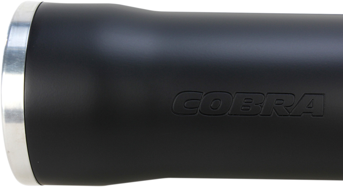 COBRA 3" RPT Mufflers - Black 6051B