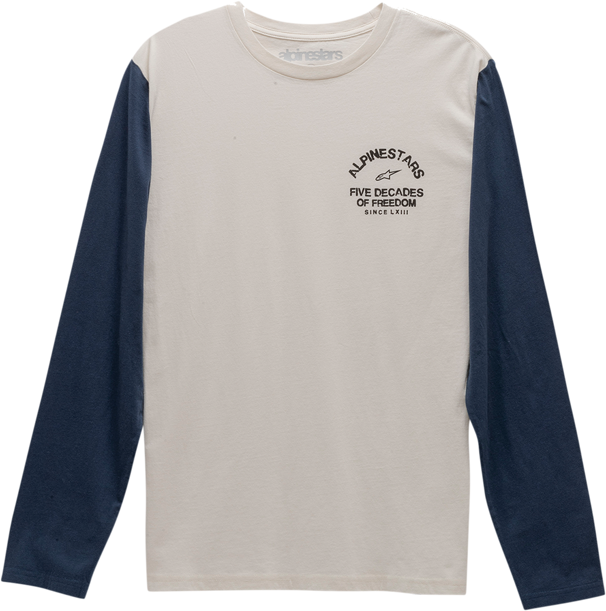 ALPINESTARS Decades Long-Sleeve T-Shirt - Natural - XL 12117400991XL