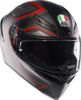 AGV K1 S Motorcycle Helmet - Sling - Matte Black/Red - Small 2118394003-038-S