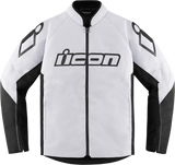 ICON Hooligan™ CE Jacket - White - Medium 2820-5798