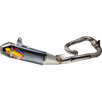 FMF Factory 4.1 RCT Exhaust System - Aluminum - Stainless Steel Header - Carbon Fiber End Cap YZ450F /FX 2023-2024 044477