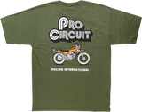 PRO CIRCUIT Pit Bike T-Shirt - Green - XL 6431720-040