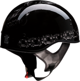 Z1R Vagrant Motorcycle Helmet - FTW - Black/Gray - Small 0103-1319