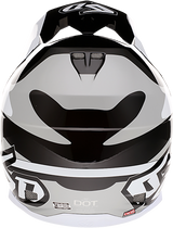 6D ATR-1 Motorcycle Helmet - Apex - White - Medium 10-4516