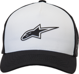 ALPINESTARS Advantage Tech Trucker Hat - White/Black - One Size 1212811602010OS