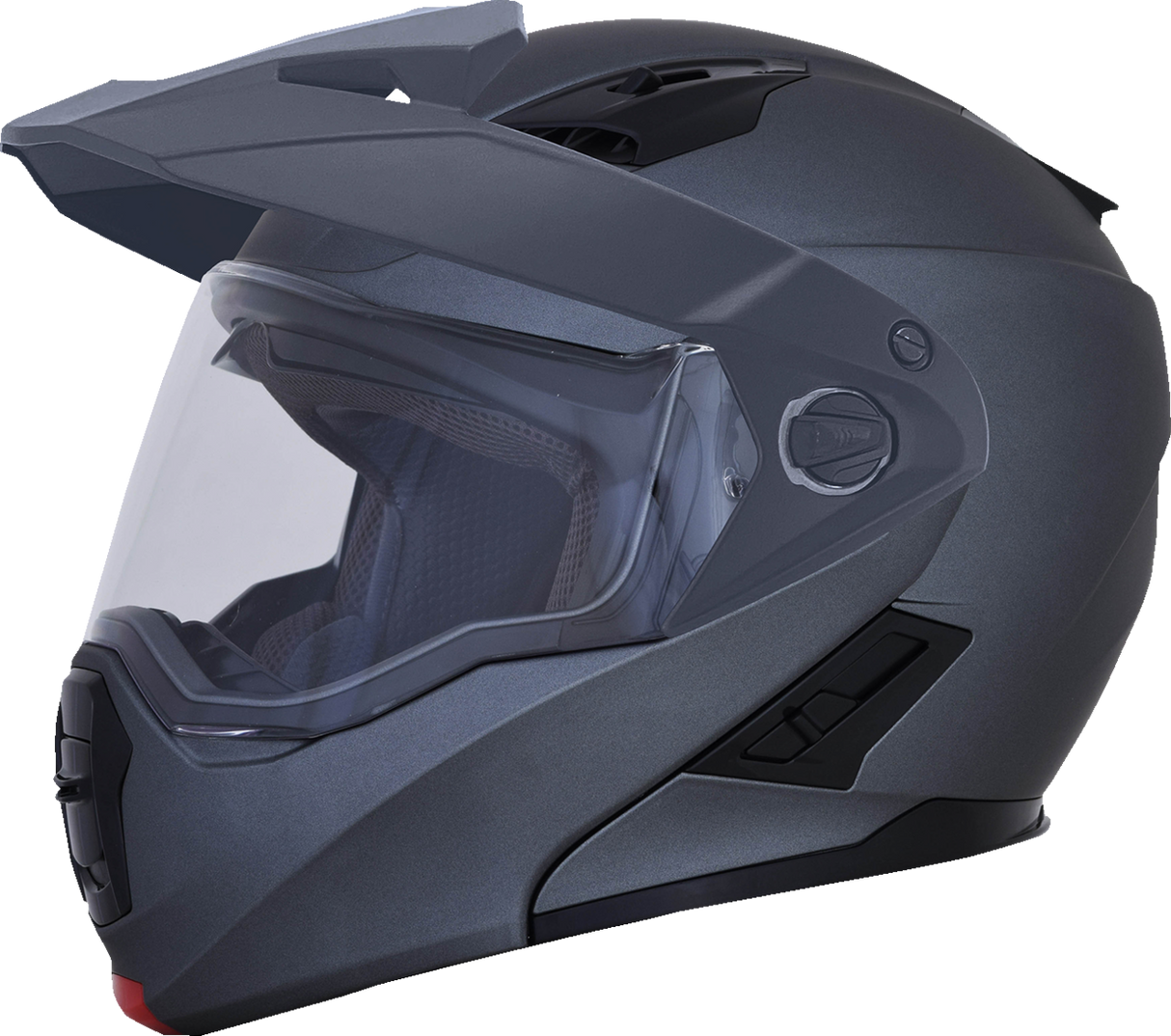 AFX FX-111DS Motorcycle Helmet - Frost Gray - Medium 0140-0134