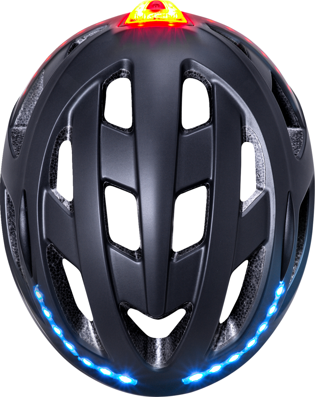 KALI Central Lit Bicycle Helmet - Matte Black - S/M 0250521216