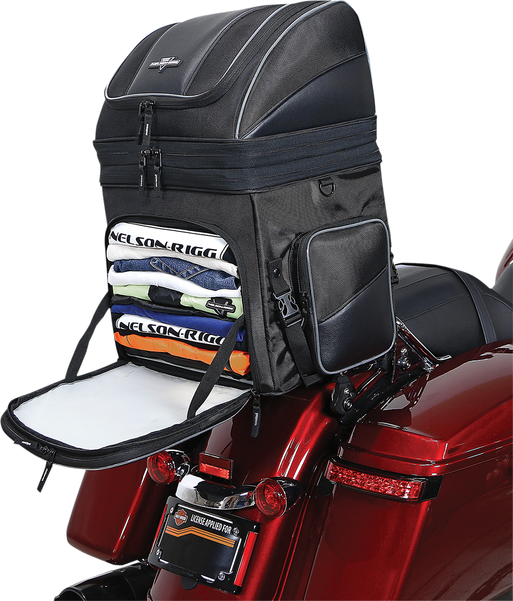 NELSON RIGG Sissy Bar Bag - Black NR-230