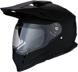 Z1R Range Snow Motorcycle Helmet - Dual Pane - Flat Black - Large 0121-1115