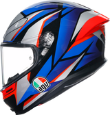 AGV K6 S Motorcycle Helmet - Slashcut - Black/Blue/Red - 2XL 21183950020152X