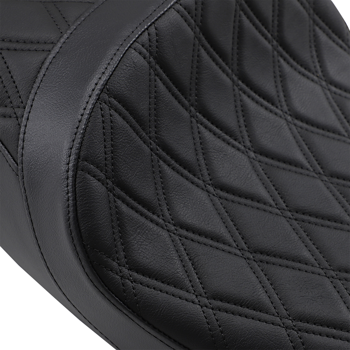 Z1R Low TR Seat - Double Diamond - Black - Vinyl 0810-2220