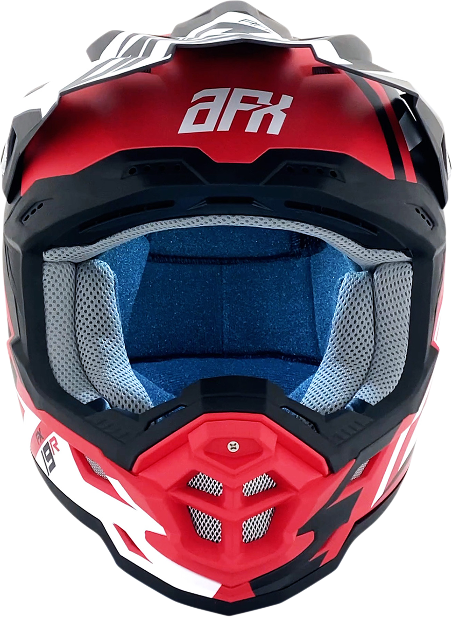 AFX FX-19R Motorcycle Helmet - Racing - Matte Red - Medium 0110-7064