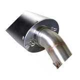 GPR Exhaust System Smc Smc 250 2003-2006, Furore Nero, Slip-on Exhaust Including Removable DB Killer and Link Pipe