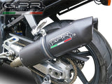 GPR Exhaust for Aprilia Sl - Falco 1000 2000-2004, Furore Nero, Dual slip-on Including Removable DB Killers and Link Pipes