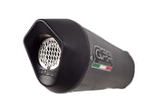 GPR Exhaust for Aprilia Rx 125 2021-2023, Furore Evo4 Poppy, Slip-on Exhaust Including Link Pipe and Removable DB Killer