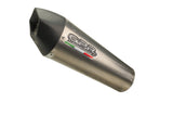 GPR Exhaust for Benelli Bn 302 S 2017-2020, GP Evo4 Titanium, Slip-on Exhaust Including Removable DB Killer and Link Pipe