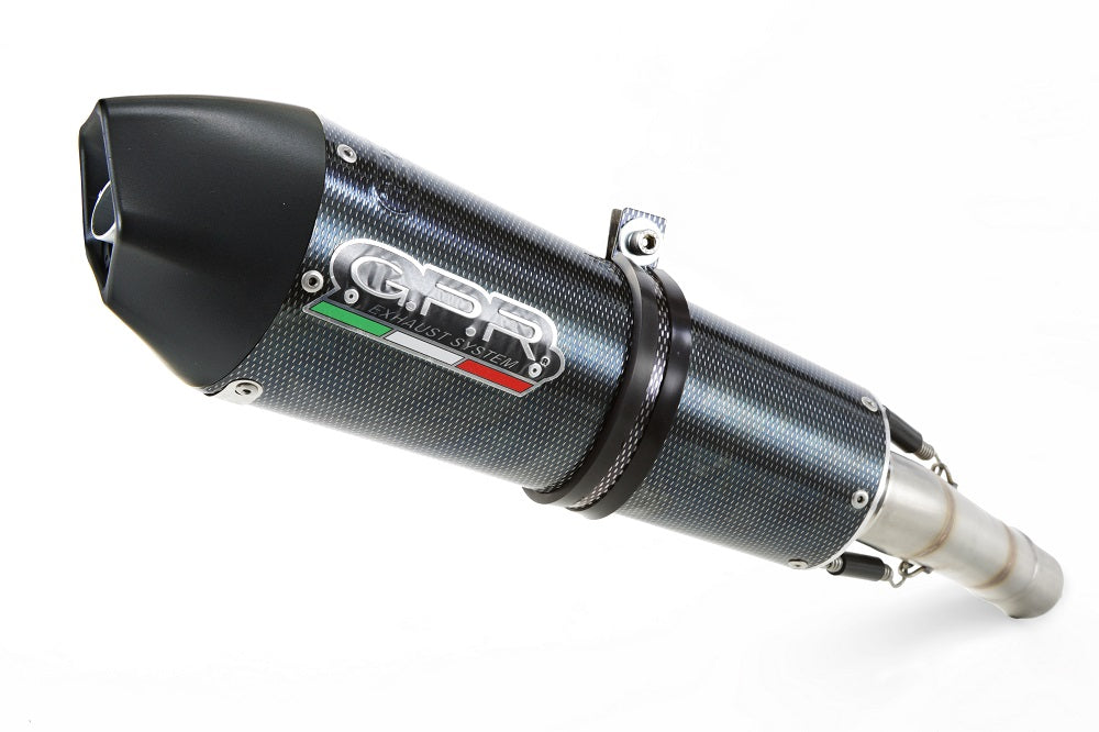 GPR Exhaust for Aprilia Rsv4 1000 - RF - Rr - Racer Pack 2015-2016, Gpe Ann. Poppy, Slip-on Exhaust Including Removable DB Killer and Link Pipe