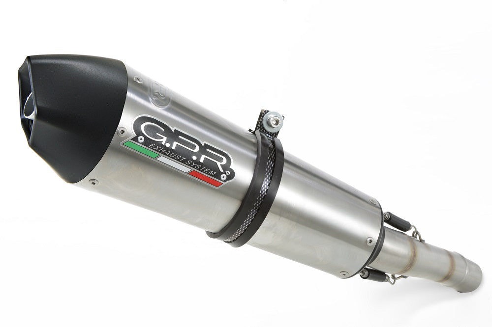 GPR Exhaust System Honda CB650F 2014-2016, Gpe Ann. titanium, Full System Exhaust, Including Removable DB Killer