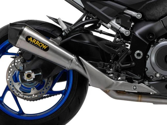 71938XKN  Arrow X-Kone Slip-on Exhaust, Nichrome Dark for Suzuki GSX-S1000 2021- GX 2024