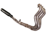 Suzuki GSXR 1000 Exhaust 2017-2025 Race, 4:1 Full System, Mini Meg Shorty in Black by Voodoo