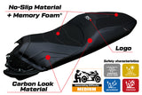 Honda ADV 350 2022 Seat Cover Tappezzeria Comfort Black 22