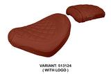 Honda CMX 1100 Rebel 2022-2024 Seat Cover Tappezzeria Dark Brick Diamond Stitch