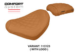 Honda CMX 1100 Rebel 2022 2023 2024 Seat Cover Tappezzeria Comfort Camel Diamond