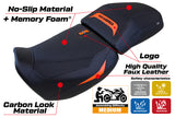 Harley Davidson Pan America 2021 2022 2023 Seat Cover Tappezzeria Comfort Orange