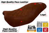 Harley Davidson Street 500 750 2016-2020 2021 Seat Cover Tappezzeria Dark Brown