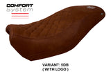 Harley Davidson Street 500 750 2016-2021 Seat Cover Tappezzeria Comfort Dk Brown