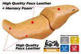 Honda CB300R 2018-2025 Seat Cover Tappezzeria Italia Comfort in Vintage Camel