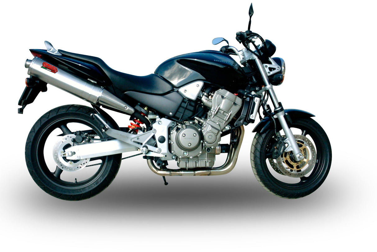 GPR Exhaust System Honda Hornet 900 CB900F 2002-2005, Trioval, Dual slip-on Including Removable DB Killers and Link Pipes