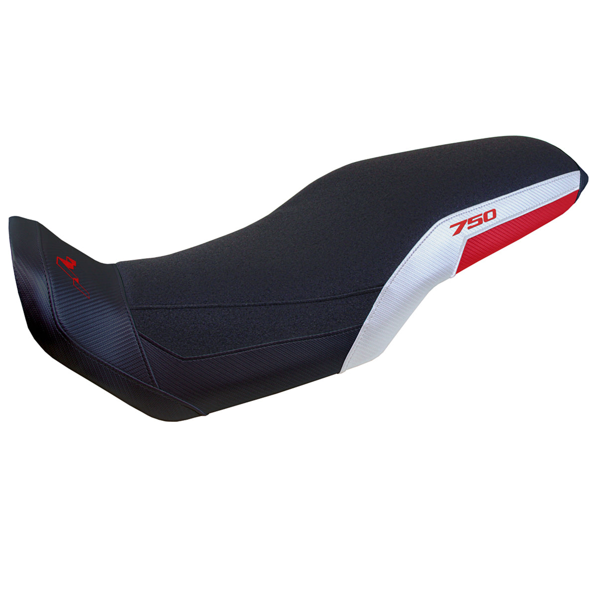 Honda Transalp XL 750 2023-2024 Seat Cover Tappezzeria Ultragrip White Red Black